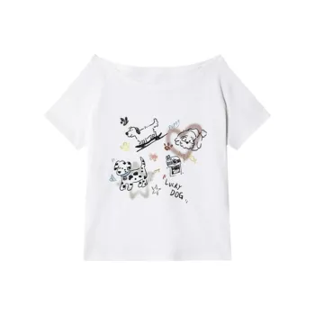 YGPRW T Shirts Women's White