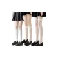 White (Crew Socks+Calf Socks+over-The-Knee Socks)