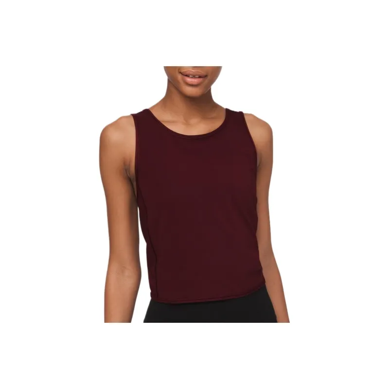 Lululemon Good Turn Sport Vests Women's Garnet Red-0