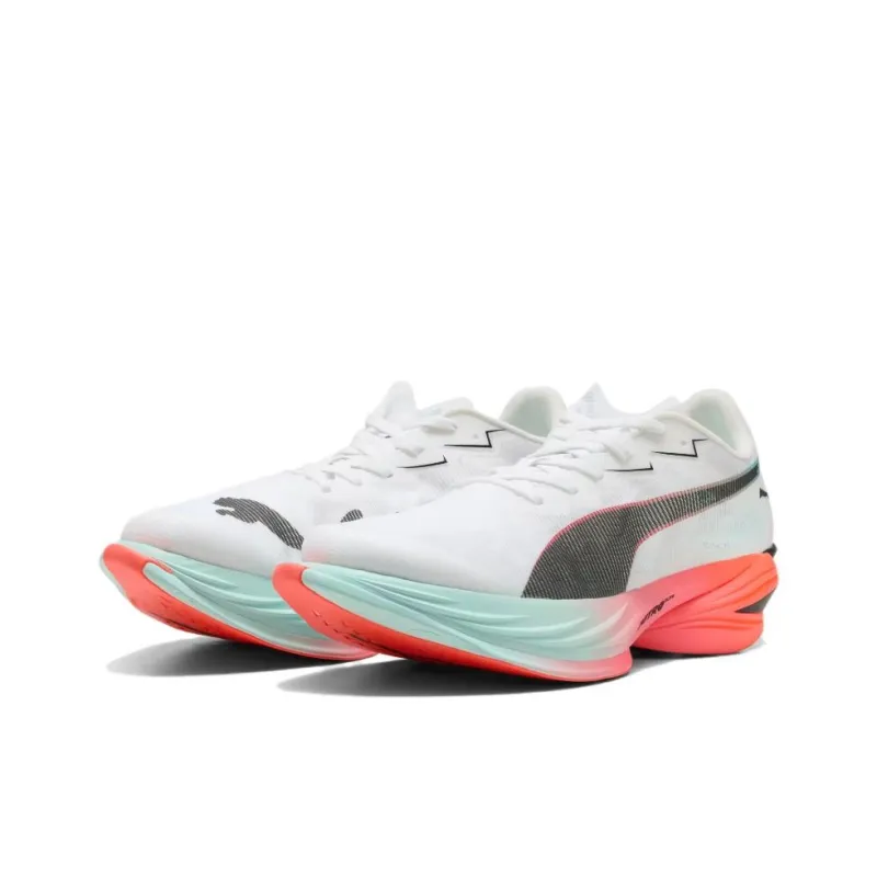 PUMA Fast R Nitro Elite 3 White Glowing Red Mint-2