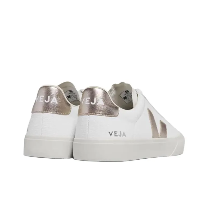 VEJA Campo Low Chromefree White Platine Women's-3