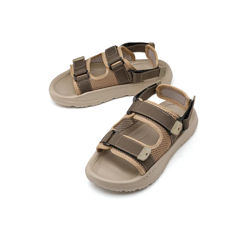 Lanza Beach Sandals Unisex White/Black-6