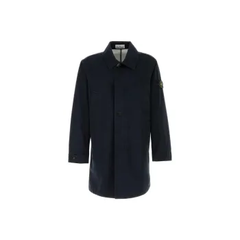 STONE ISLAND Logo Patch Long Sleeved Jacket
