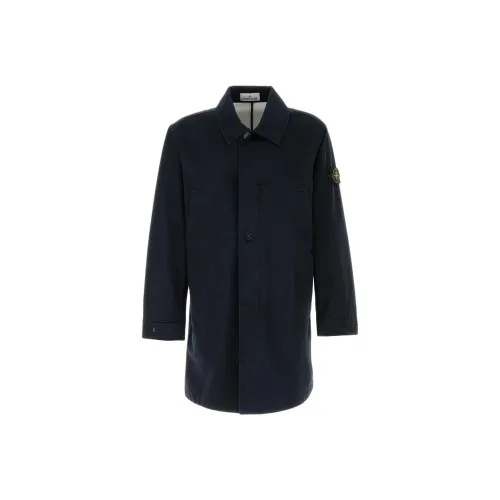 STONE ISLAND Logo Patch Long Sleeved Jacket