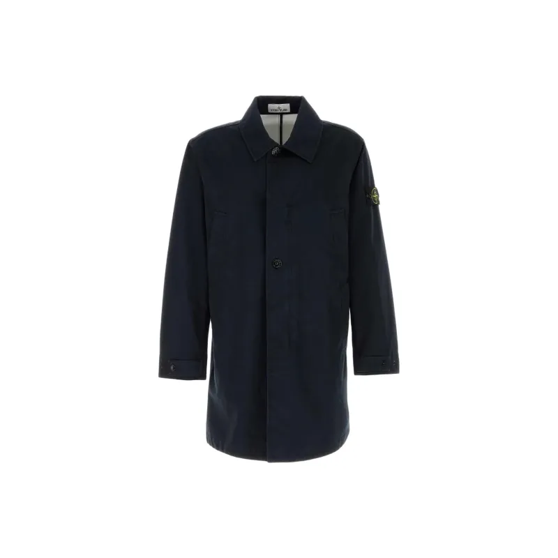 STONE ISLAND Logo Patch Long Sleeved Jacket-0