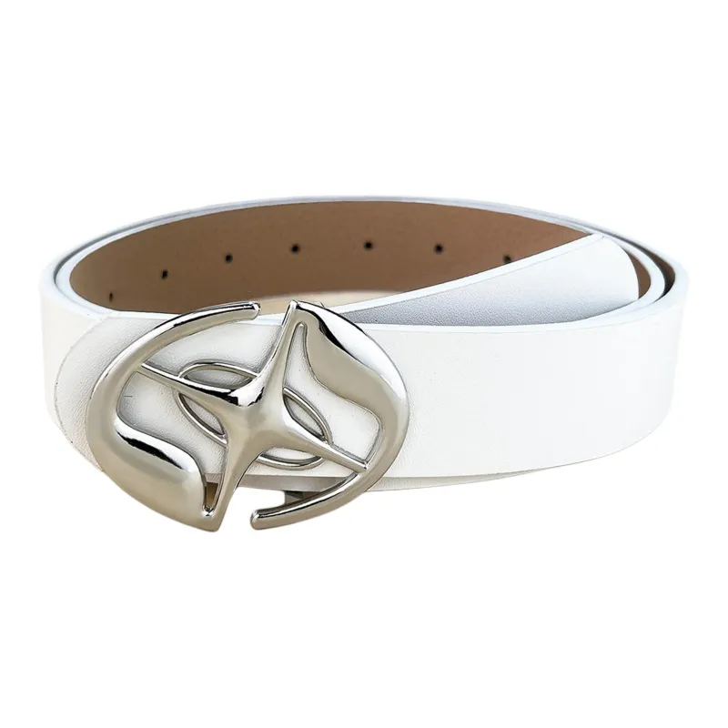 JEANSWEST PU Leather Belts Women's 3.3CM-7