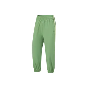 LiNing Fitness Series Athletic Trousers Women's Stone Table Green