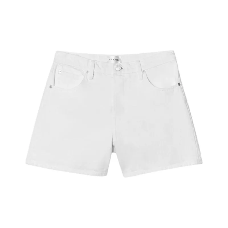 FRAME SS24 Denim Shorts Women's White-0