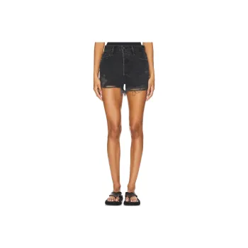 GRLFRND Denim Shorts Women's Black