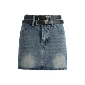 FOREVER 21 Denim Short Skirts Women's