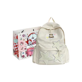 MOM'S HELPER Composite Cloth Backpack Women's Multicolor