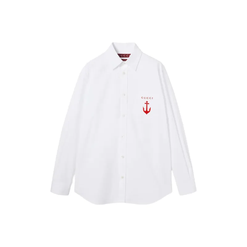 GUCCI Shirts Men White-0