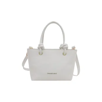 TOUTSEUL YOLO PU One Shoulder Handbag Women's White/Black/Red/Brown/Coffee