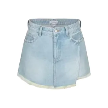 URBAN REVIVO Denim Shorts Women's Blue