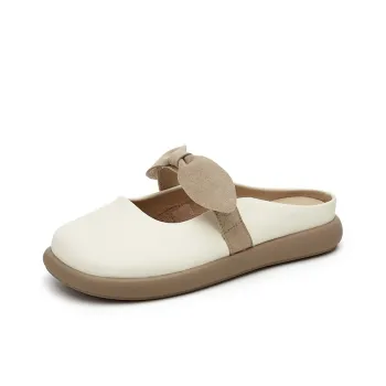DAPHNE Rubber Sole Slip Resistant Closed Toe Slippers Women's
