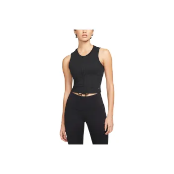 Nike YOGA DRI-FIT Sport Vests Women's Black/Iron Gray