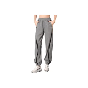 Barbie Sports Pants Women's Gray[Loose Fit Casual]