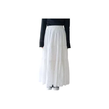 FREAK'S STORE Casual Long Skirt Women's White