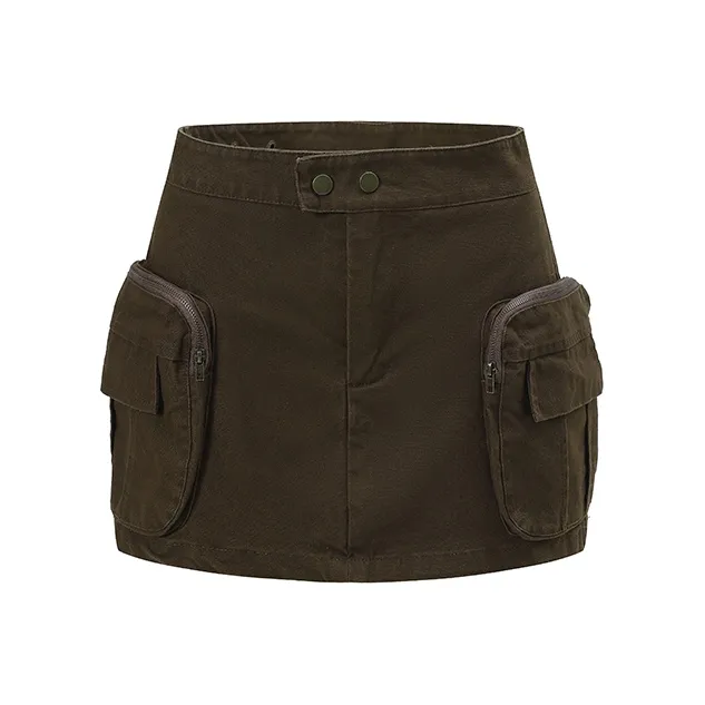 CUWU Cargo Short Skirts Women's-4