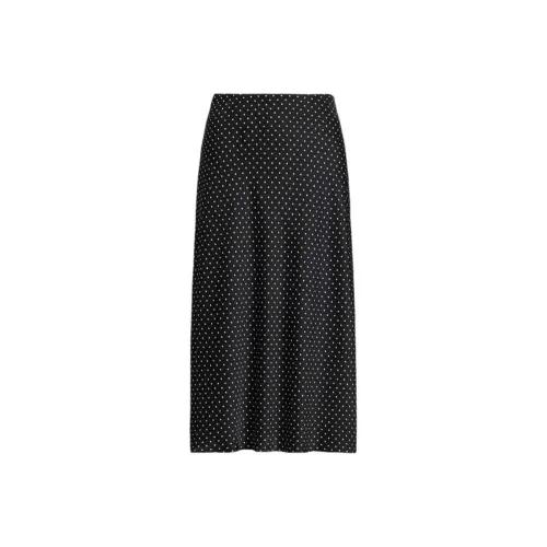 LAUREN RALPH LAUREN SS25 Casual Long Skirt Women's Black