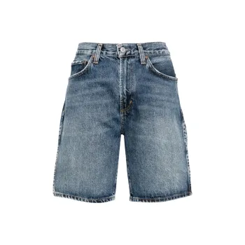 AGOLDE Vida Cotton Denim Shorts