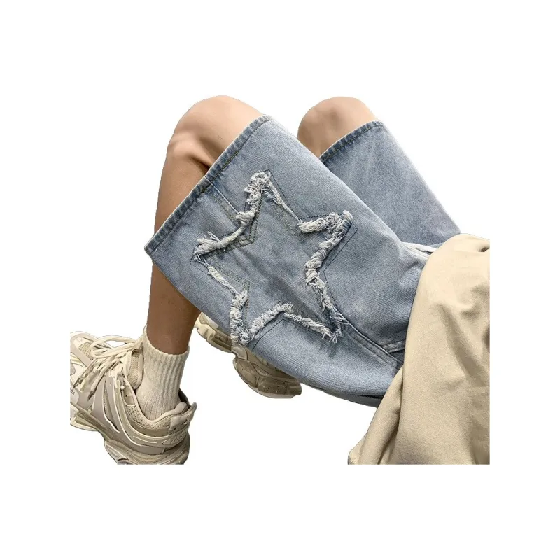 SCHEPPERHEYN Denim Shorts Unisex-3