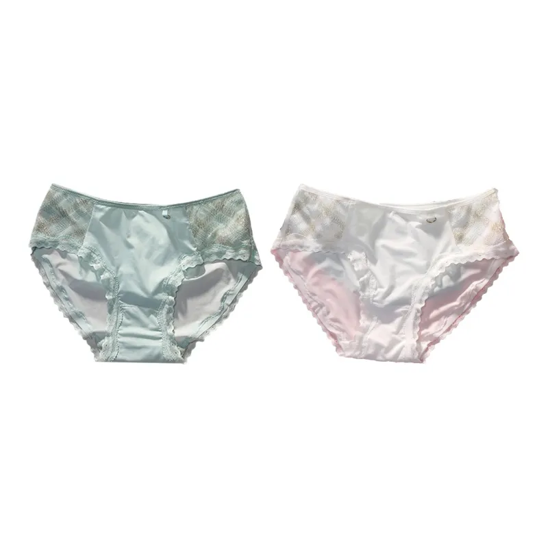 Flowers In Water Underpants Women's 2 Pack-0