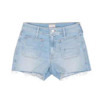 MOTHER Denim Shorts Women's Light Blue