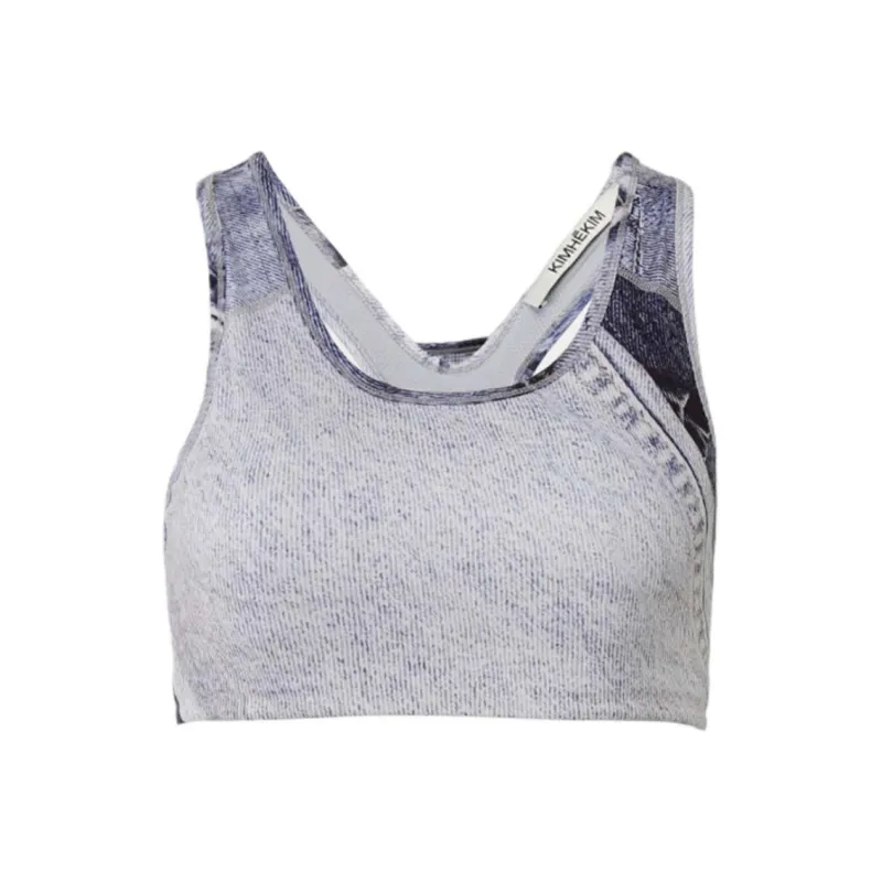 KIMHEKIM Sports Underwear Women's Blue-0