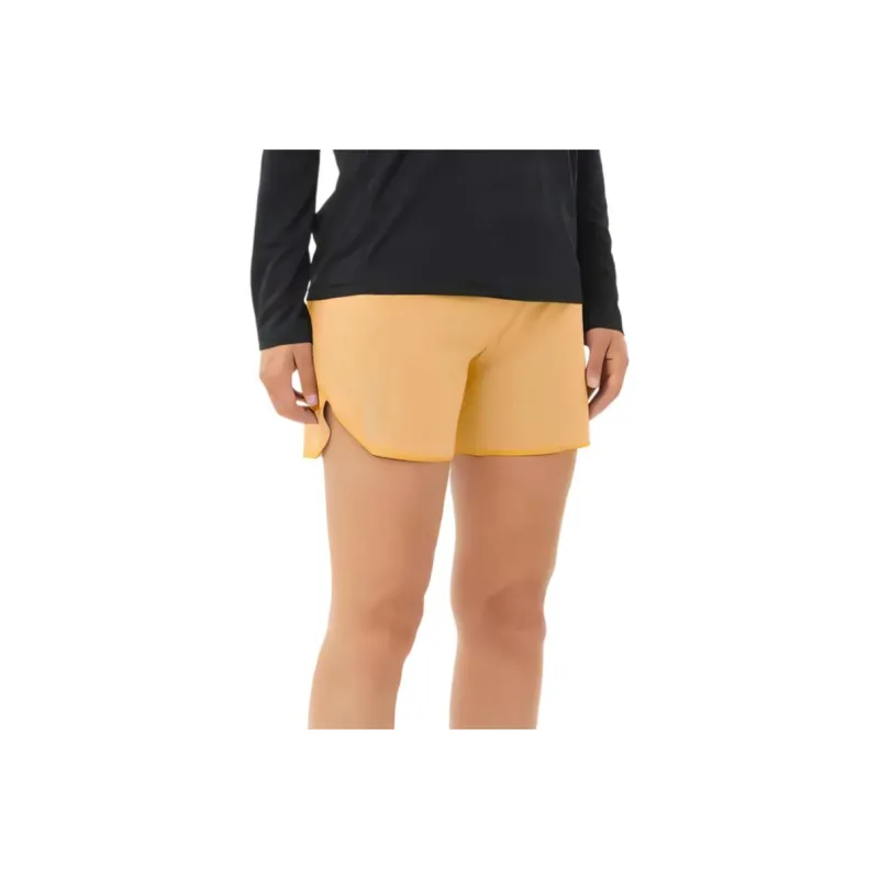 SALOMON SENSE AERO 5 Sports Shorts Women's Warm Apricot-0