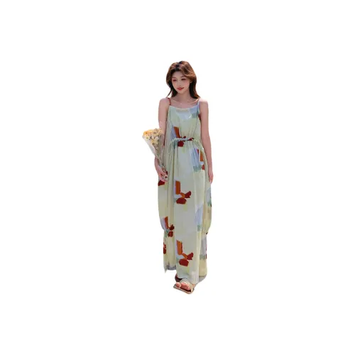 TEME Slip Dresses Women's Print