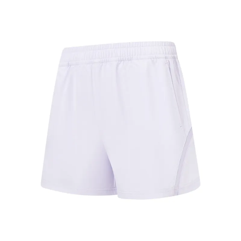 XTEP Variety Training Collection Sports Shorts Women's Twilight Purple-0