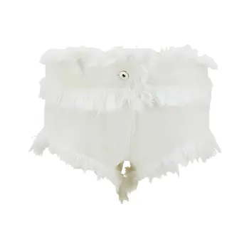 Ferragamo Frayed Denim Shorts