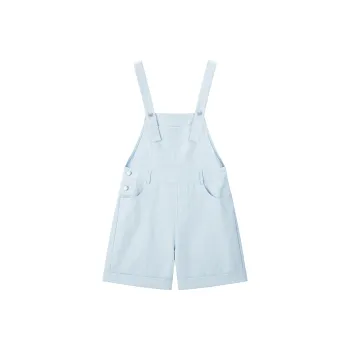 LEDIN Denim Shorts Women's Ice Bay Blue In Stock