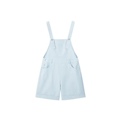 LEDIN Denim Shorts Women's Ice Bay Blue In Stock