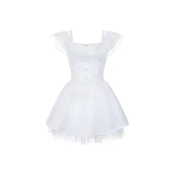 DOSOHEB Short Sleeved Dress Women's