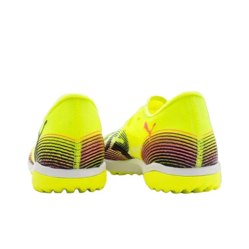 PUMA FUTURE 8 MATCH TT Rubber Broken Studs Anti Slip Wear Resistant Soccer Shoes Men's Yellow-2
