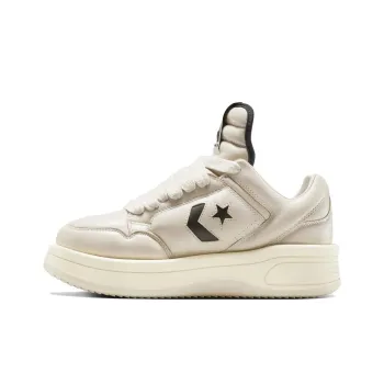 Rick Owens DRKSHDW x Converse TURBOWPN Anti Slip Wear Resistant Low Top Canvas Shoes Unisex Ecru
