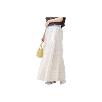 FREAK'S STORE Casual Long Skirt Women's Ecru