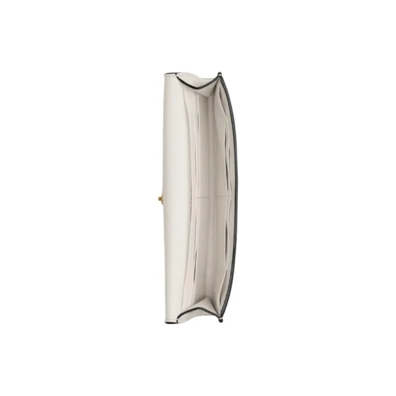 COACH Leather Wallet Small Size Women's White-1