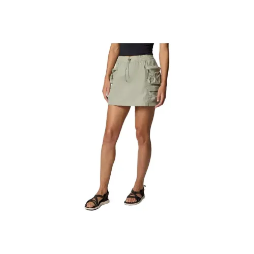 Columbia Cargo Short Skirts Women's Stone Green
