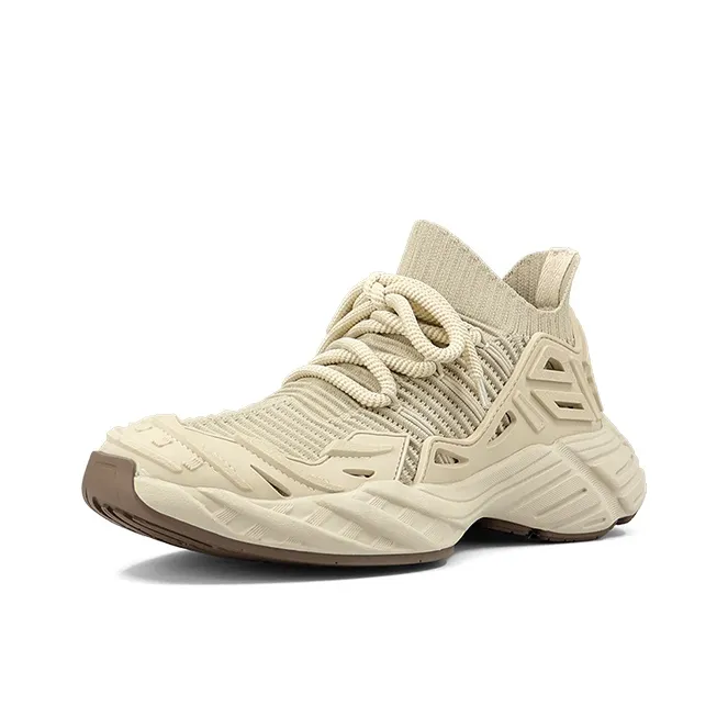 ZSBELLA Cushioning Slip Resistant Low Top Chunky Sneakers Men's-3