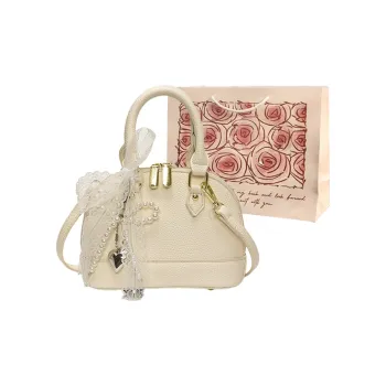VERADONNA PU Handbag Women's White/Pink/Yellow/Red/Black