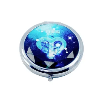 JIXUAN Twelve Constellation Double Sided Foldable Make Up Mirrors