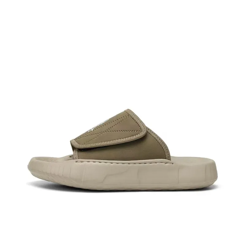 Roubini Slip Resistant Odor Resistant Abrasion Resistant Slide Slippers Men's Brown-0
