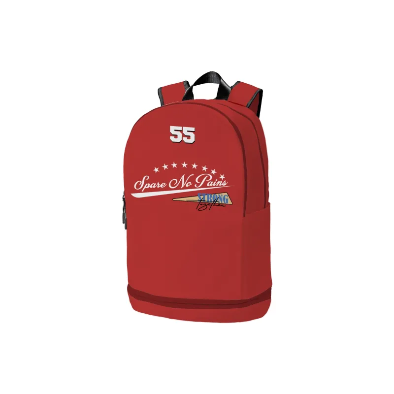 Spare No Pains. Polyester Backpack Unisex Multicolor-1