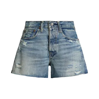Polo Ralph Lauren Distressed Denim Shorts