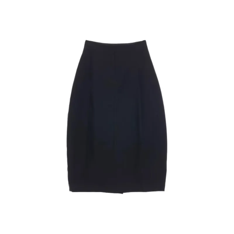 Studio Nicholson Darted Midi Skirt-0