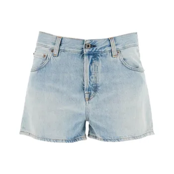 MIU MIU Denim Shorts Women's Blue