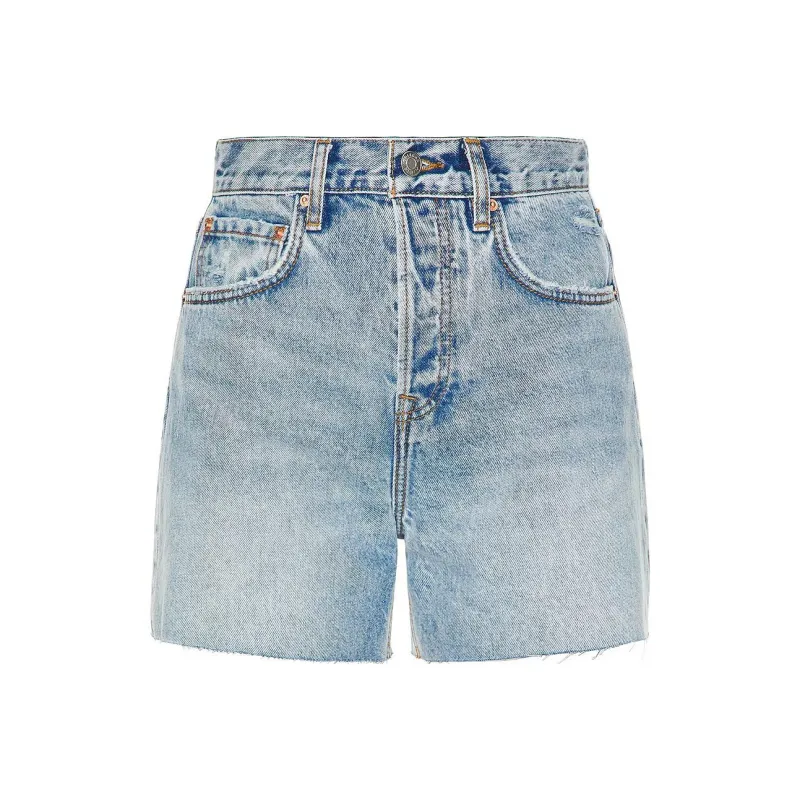 GRLFRND Denim Shorts Women's Blue-0